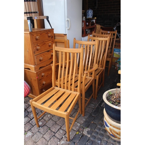 409 - Set of 5 Ercol dining chairs