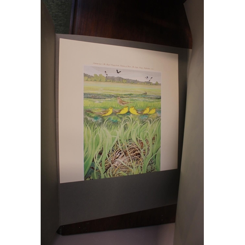 61 - Robert Gillmoor signed Wildfowl print and another print