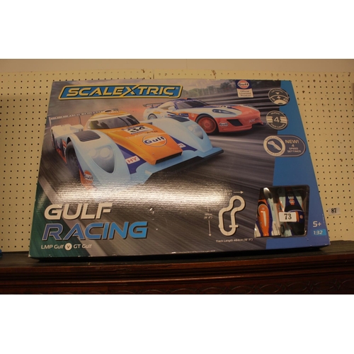 73 - Boxed Scalextric Gulf Racing Set