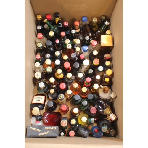 99 - 3 Large boxes of mixed Alcoholic Miniatures