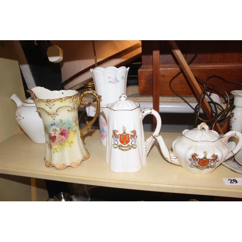 29 - Collection of assorted ceramics inc. Imrai, Carlton ware etc