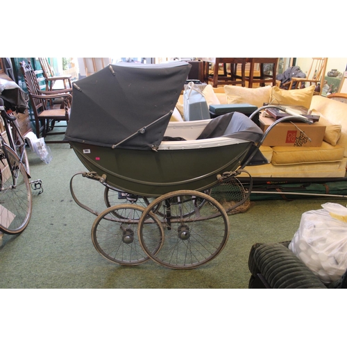 361 - Coach Built Pram with accessories