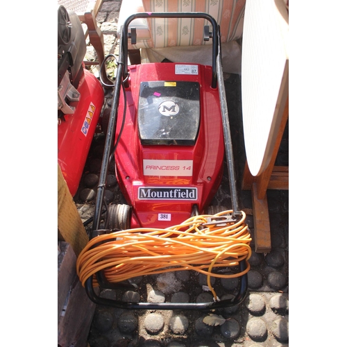 381 - Mountfield Princess 14 Mower