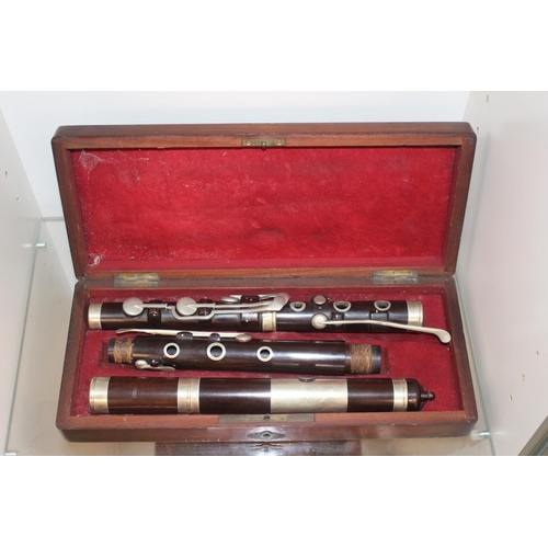 67 - Cased Flute with metal fittings