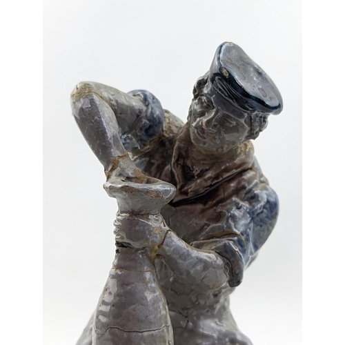 13 - Rare Martin Brothers figure of The Thrower / The Potter by Robert Wallace Martin. Depicting a Potter... 