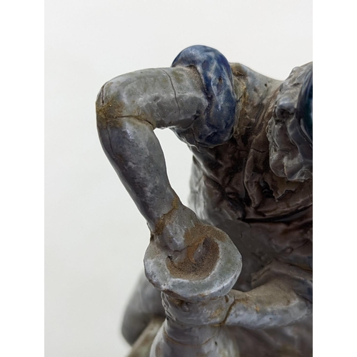 13 - Rare Martin Brothers figure of The Thrower / The Potter by Robert Wallace Martin. Depicting a Potter... 