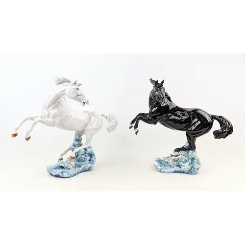 3 - Boxed Royal Doulton Nightfall Equine figure HN 4887 modelled by Alan Maslankowski with decorative de... 