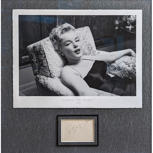 62 - Signed Marilyn Monroe Gentlemen Prefer Blondes Limited Edition 16 out of 275 with blind stamp Fine A... 