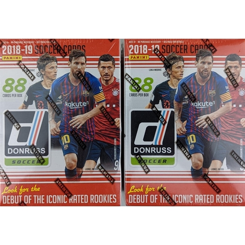 106 - Donruss Soccer 2018-19 cards, 88 cards per box and 2018-19 Soccer Cards - Blaster Exclusive sealed