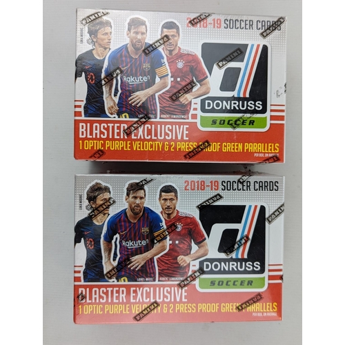 106 - Donruss Soccer 2018-19 cards, 88 cards per box and 2018-19 Soccer Cards - Blaster Exclusive sealed