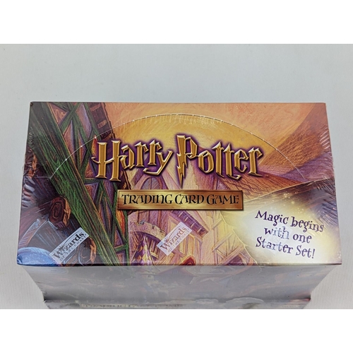 112 - Harry Potter Trading Card Game, two-player starter set and Harry Potter Box 36 Cards (Estampas Ilust... 