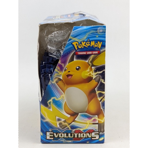 113 - Pokemon Trading card game Evolutions open Pack