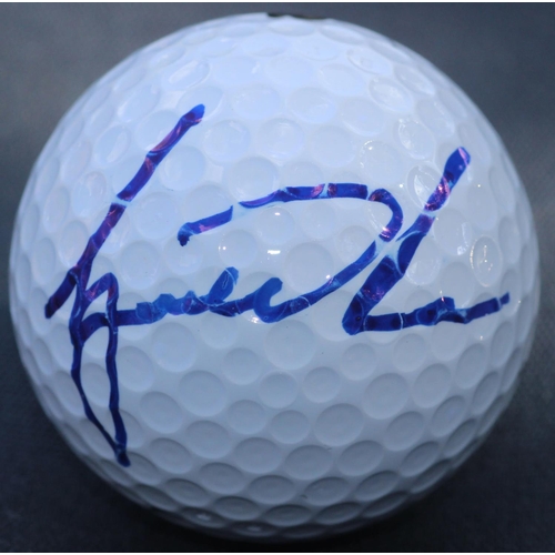 32 - A personally signed Tiger Woods TW Tour Nike ball. With Global Authentication Inc Certificate of Aut... 