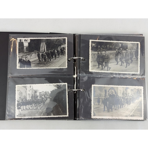 177 - Collection of Sepia German Third Reich WWII Postcards and Photographs inc. Bad Honnef Rally 1934 Rei... 