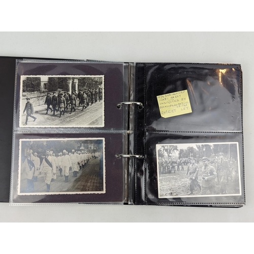 177 - Collection of Sepia German Third Reich WWII Postcards and Photographs inc. Bad Honnef Rally 1934 Rei... 