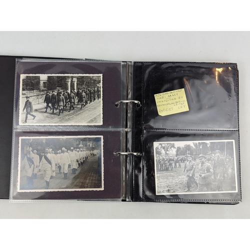 177 - Collection of Sepia German Third Reich WWII Postcards and Photographs inc. Bad Honnef Rally 1934 Rei... 