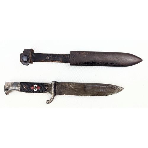 178 - A GERMAN HITLER YOUTH DAGGER, the 5 1/4