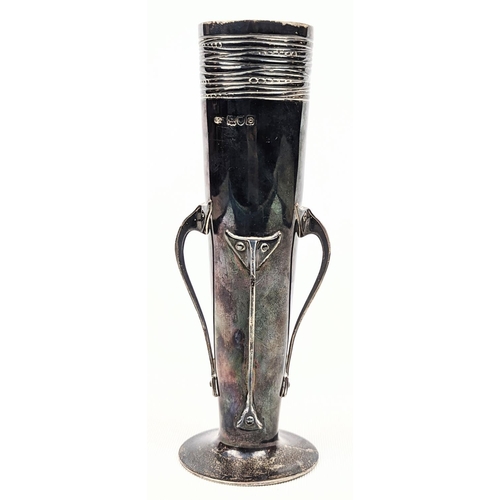 238 - Liberty & Co of London arts and crafts, Cymric silver vase, London 1900 with early Liberty hallmark.... 