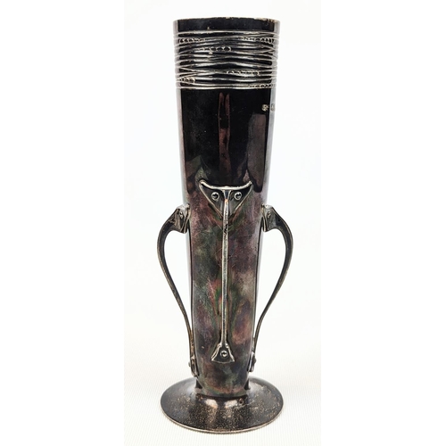 238 - Liberty & Co of London arts and crafts, Cymric silver vase, London 1900 with early Liberty hallmark.... 