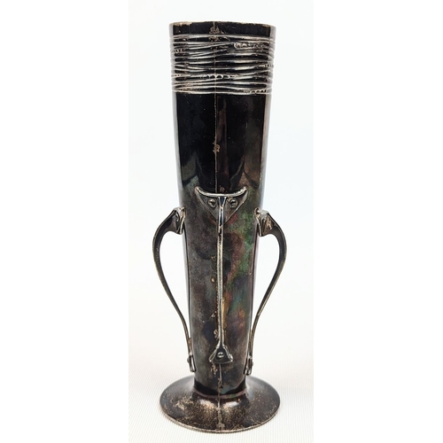 238 - Liberty & Co of London arts and crafts, Cymric silver vase, London 1900 with early Liberty hallmark.... 