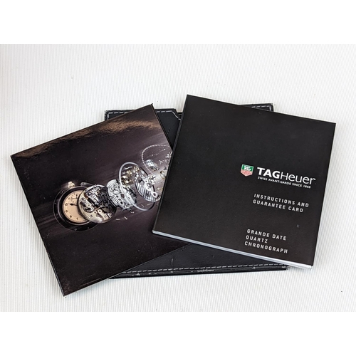 286 - Tag Heuer F1 on rubber strap CAU1114 boxed with paperwork