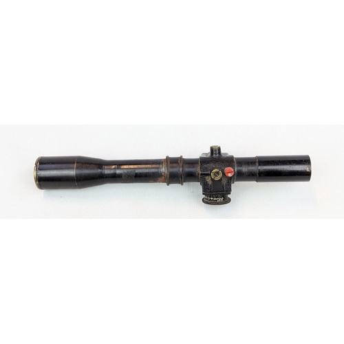 185 - WW2 Lee Enfield No.32 Sniper scope TEL.STG. NO.32 MK 3 OD2039A No.24875 - Optically sound