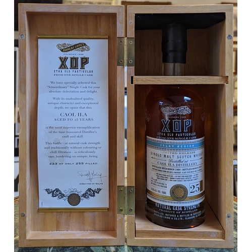 195A - Caol ILA 1989 Douglas Laing cask strength 25-Year-Old XOP Ltd edition 223/255 700ml boxed