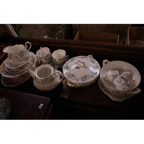 201 - Collection of Royal Albert Silver Maple