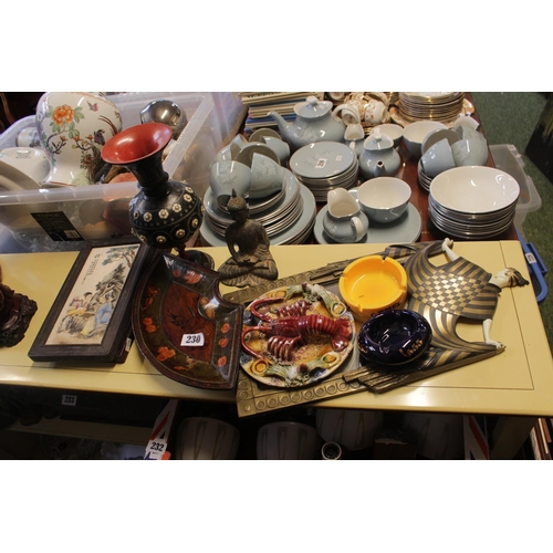 230 - Collection of assorted Bygones and Chinese bygones