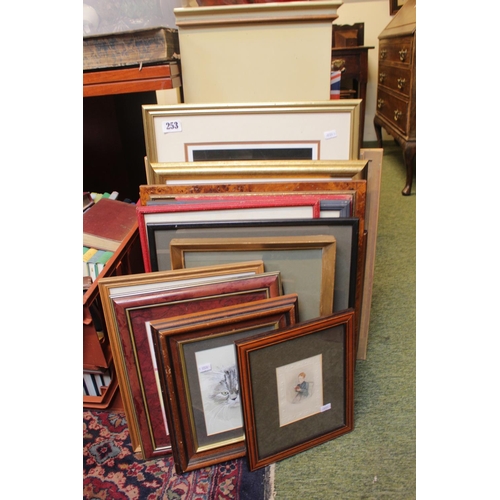 253 - Collection of assorted Framed pictures and prints