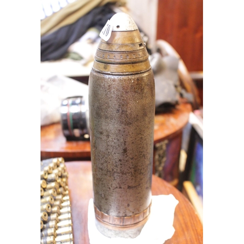 270 - WW1 Artillery Shell Inert marked QF18PRFSIX 8/16 CQ