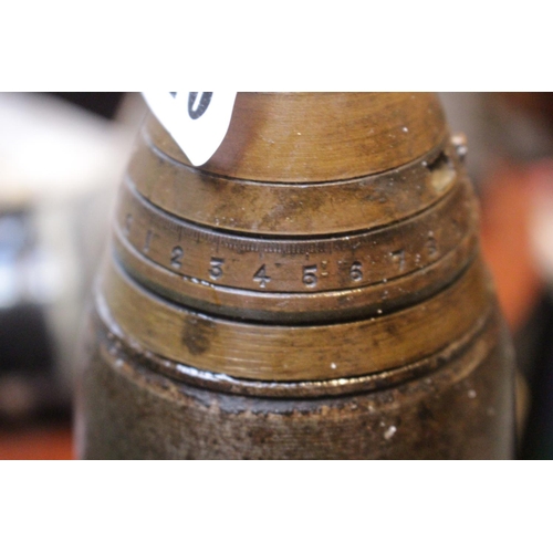 270 - WW1 Artillery Shell Inert marked QF18PRFSIX 8/16 CQ