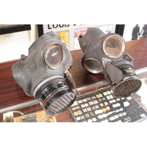 274 - Two WWII Gas Masks