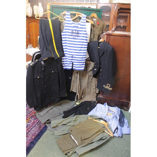 276 - Large collection of Military clothing and uniforms