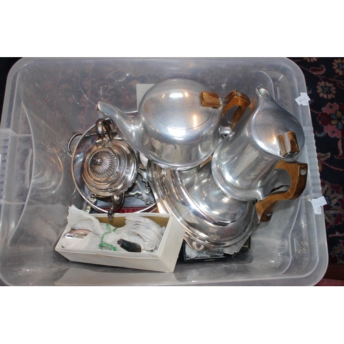 283 - Collection of assorted Silver plated tableware's and a cased SIlver plated set of flatware