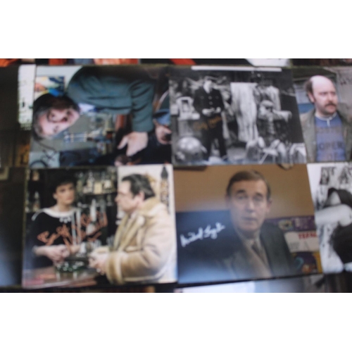 46 - Collection of Signed Only Fools and Horses Photographic Cast Captures 30 in total