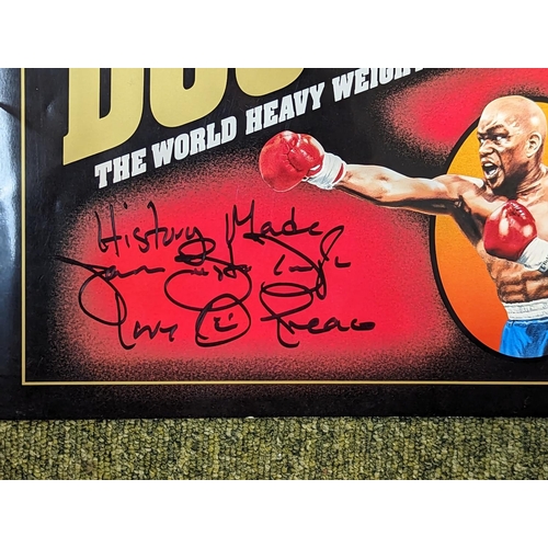 107 - The World Heavy Weight Championship, Tyson vs Douglas signed programme, Tokyo Dome Feb.11.1990 PSA/D... 