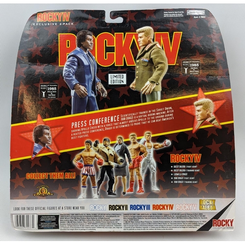 12 - Rocky IV Ivan Drago & Apollo Creed action figures Limited edition Original 1985 release from the Roc... 