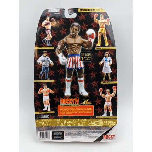 15 - Rocky IV Apollo Creed, Action Figure Original 1985 release, by Rocky Collectors Series 2007 Jakks Pa... 