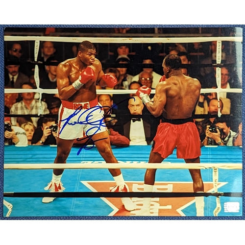 175 - Photograph signed by boxer 