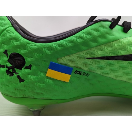 5 - A Pair of Nike Brand boots game worn by Darijo Srna on March 5th 2014 at the AFG Arena in St.Gallen ... 