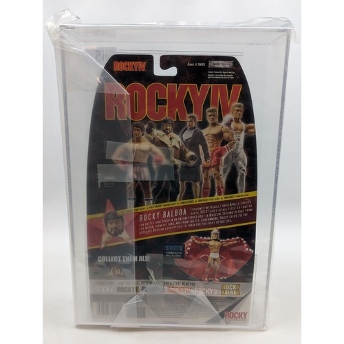 55 - Rocky IV , Rocky Balboa figure set, Limited edition 1/500 Original Release Authentication Sticker, F... 