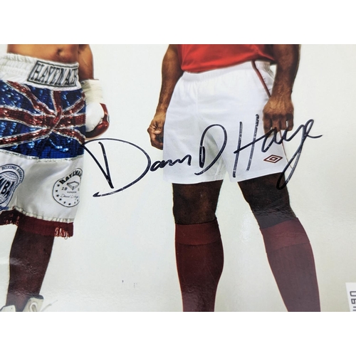 79 - Hayemaker Sports Magazine, Signed by David Haye 5th King Memorabilia Certificate of Authenticity - 8... 