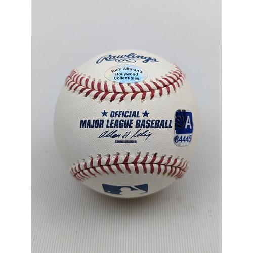 80 - Baseball signed ball by 