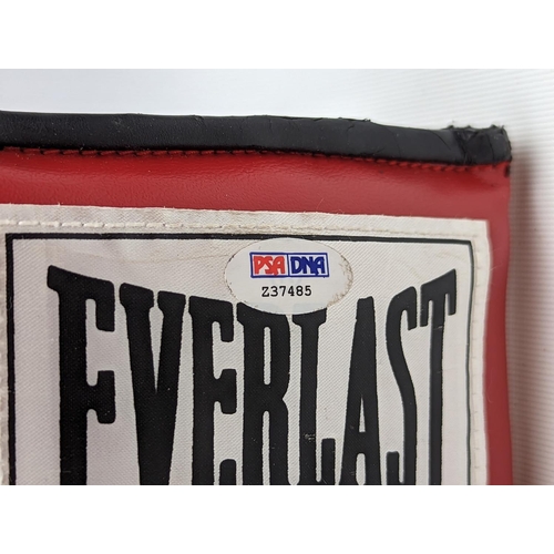 97 - Red Everlast Glove, signed by Marco Antonia Barrera Erik Morales Left Hand PSA/DNA Certification - Z... 