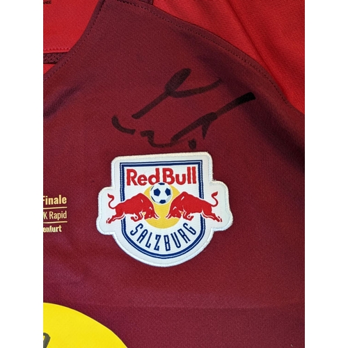 213 - FC Red Bull Salzburg SK Rapid, 1/03/2019 Klagenfurt, signed top by Erling Haaland