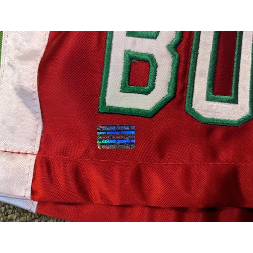 235 - Red, white and green boxing trunks signed by Ray 'Boom Boom' Mancini 5th King Memorabilia Certificat... 