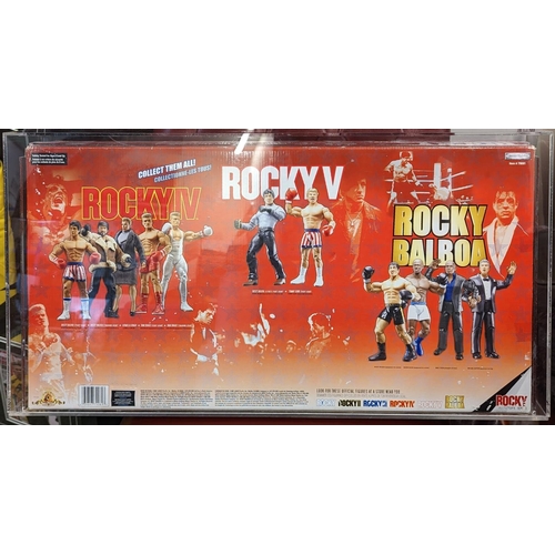 292 - Rocky, Celebrating 30 Years of Rocky Balboa, Rocky Figure from each movie by Jakks Pacific with UKG ... 