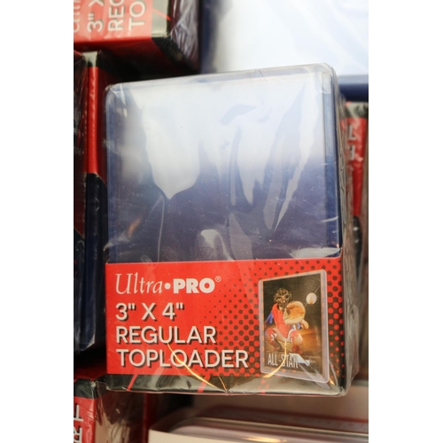 59 - Large Collection of Ultra Pro 3 x 4 Regular Top loader  Card Game Covers, Clear Acrylic Case and 2 2... 