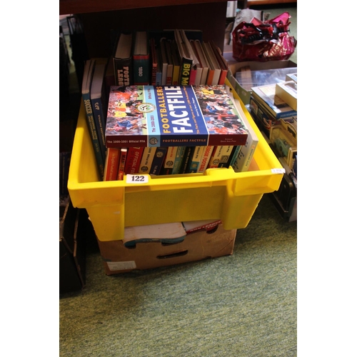 161 - 2 Boxes of assorted Football related books